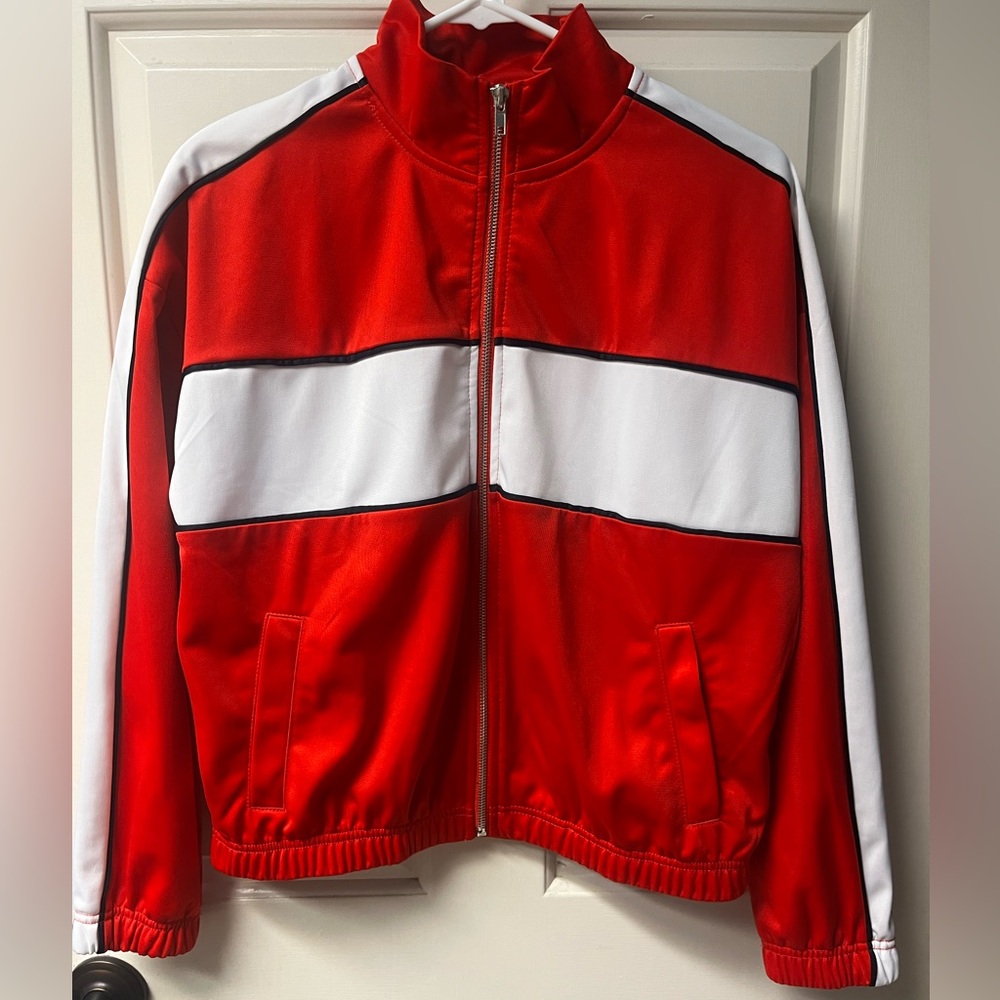 Red and White Jacket